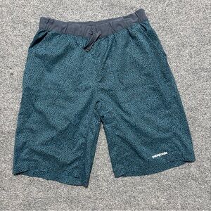 Patagonia Shorts Mens Small Smolder Teal Terrebonne Performance Hike Travel